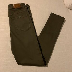 Army Green Skinny Jeans